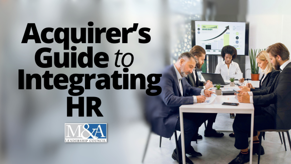 Acquirer’s Guide to Integrating HR