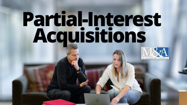 Can M&A integration be applied to the acquisition of partial interests?