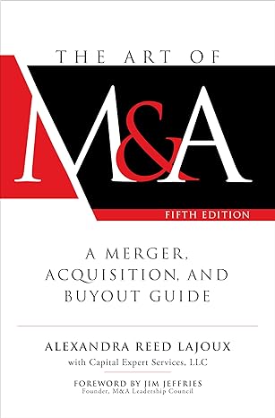 Cover to the book The Art of M&A